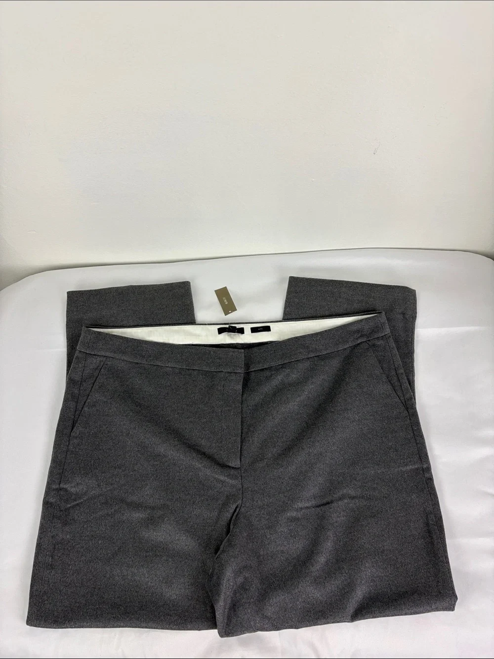 J.Crew New Women’s 22 Kate Wool Blend High Rise Straight Leg Pant